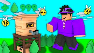 Crazy EMERALD FARM With FREE Beekeeper Roblox Bedwars [upl. by Aible]