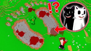 JJ And Mikey Found CARTOON CATs FOOTPRINTS In Minecraft  Maizen [upl. by Till]