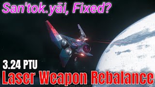 324 All Leaser Cannon amp Repeater Rebalance  Santokyāi Fixed  Star Citizen 324 PTU 4k [upl. by Eeruhs]