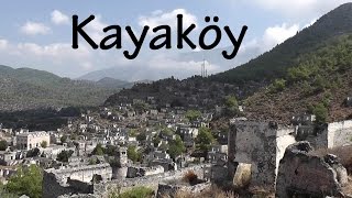 TURKEY Kayaköy ghost town near Ölüdeniz and Fethiye [upl. by Myo]