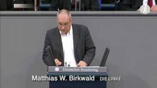 Matthias W Birkwald DIE LINKE SozialversicherungsStabilisierungsgesetz ist reine Flickschusterei [upl. by Ezitram910]