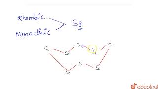 Which allotropic form of sulphur is thermodynamically stable at room temperature [upl. by Gaal18]