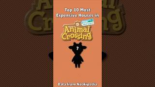 Top 10 Most Expensive Houses In Animal Crossing 5 shorts animalcrossing nintendo gaming data [upl. by Fulton353]