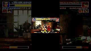 💥KOF95 Heidern Vs Yuri ⚔️ Power Clash Heiderns Strength Stuns amp Defeats Yuri💥 [upl. by Yahs]