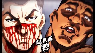 Ali Jr Vs Kaioh Han 🔥 Torneo Raitai Rap  Baki Son of the ogre Doblecero [upl. by Nirtiak]