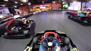 Super Fast Indoor Go Kart Racing [upl. by Hairom]