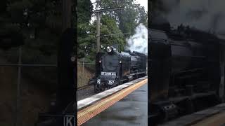 K 153 arriving at Belgrave station [upl. by Firahs907]