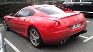 FERRARI 599 GTB FIORANO F1 SOUND [upl. by Carce415]