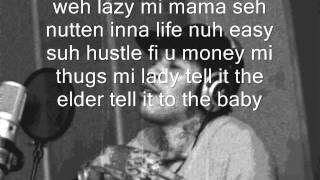 Vybz Kartel Lyrics to Life Is What You Make It [upl. by Rim]