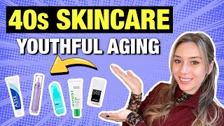 40s Skincare Must Haves for YOUTHFUL Aging AntiAging from a Dermatologist  Dr Shereene Idriss [upl. by Oinotla]