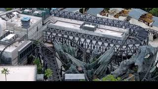 Universal Orlando Velocicoaster Drone Footage [upl. by Islek]