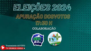 APURAÇÃO DOS VOTOS DA REGIÃO  ELEIÇÕES 2024 [upl. by Devaj]