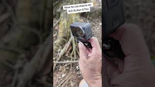 How to use macro on DJI Action 5 Pro djiaction5pro action5pro actioncam dji [upl. by Asteria]