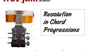 Using Resolution in Guitar Chord Progressions [upl. by Aynotan75]