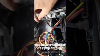 Power Supply PROBLEM Fix Red Light on PC FAST [upl. by Enileqcaj]