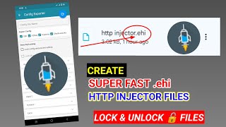 HOW TO CREATE HTTP INJECTOR CONFIG FILES ehi files TUTORIAL GUIDE [upl. by Sioled]