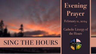 21124 Vespers Sunday Evening Prayer of the Liturgy of the Hours [upl. by Sara-Ann569]