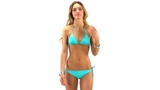 Hurley Womens Block Party Triangle Top  SwimOutletcom [upl. by Bear]