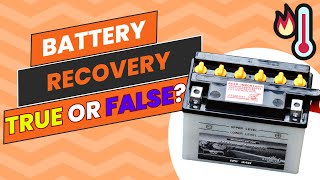 Is Leadacid Battery Recovery Fact Or Fiction [upl. by Weiner]