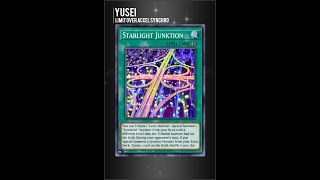 Yugioh Duel Links  Yusei uses Starlight Junktion x Limit Over Accel Synchro [upl. by Dang694]