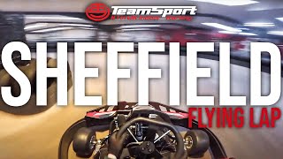 Flying Lap  TeamSport Karting Sheffield [upl. by Slosberg]