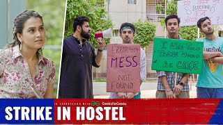 Strike In Hostel Ft Parikshit Anushka Usmaan  EP 1  Boys Hostel  Web Series  Hasley India [upl. by Eittol576]