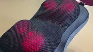 Ivation Portable QuadPoint Shiatsu DeepKneading Massage Pillow Switchable Heat  Unboxing [upl. by Hock]