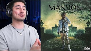 BEAUTIFUL BEAT CHOICE  Juice Wrld  Mansion Lyrics REACTION [upl. by Eadwine]