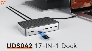 NEW UDS042 Dock Exploration 2024  The Ultimate Laptop Accessory 💥 [upl. by Yttam300]