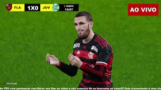 FLAMENGO X JUVENTUDE AO VIVO COM IMAGENS  BRASILEIRÃO SERIE A  AO VIVO HOJE  EFOOTBALL [upl. by Idoux794]