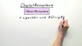 Chelatkomplexe  Chemie  Allgemeine und anorganische Chemie [upl. by Eikciv]