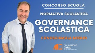 La governance scolastica conosciamola meglio [upl. by Nylarac]