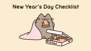 Pusheen New Years Day Checklist [upl. by Tai]