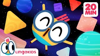 SHAPES Shapes and More SHAPES 🔺  Fun Songs for Kids  Lingokids [upl. by Alur]