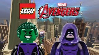 Creating Beast Boy and Raven  LEGO Marvels Avengers Customs [upl. by Xuaeb]