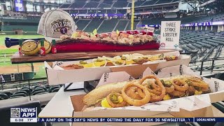 Ultimate World Series food extravaganza at Globe Life Field [upl. by Emily]