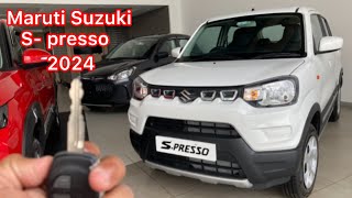 Maruti spresso New model 2024 only 5 lakh 😱 🔥 viral car luxury xuv [upl. by Adiel]