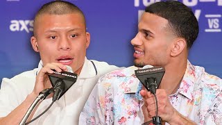 Rolly Romero vs Pitbull Cruz • Tsyzu vs Fundora  Final Press Conference amp Face Off Video [upl. by Nedroj702]