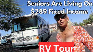 Day In The Life of Senior Living On 289 per Month In Her RV Life [upl. by Roland]