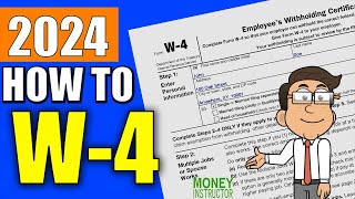 How to Fill Out an IRS W4 Form  2024 W4 Tax Form  Money Instructor [upl. by Ambrosio]