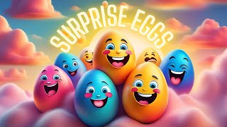 Surprise Eggs Kids Songs  Kids’ Beat Box  Nursery Rhymes [upl. by Eusebio]