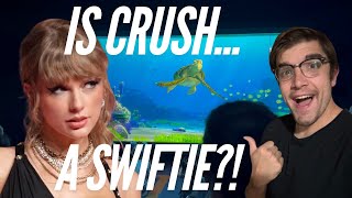 Taylor Swift Mentioned During Turtle Talk with Crush A Day at Epcot [upl. by Saylor]