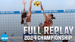 USC vs UCLA 2024 NCAA beach volleyball championship  FULL REPLAY [upl. by Gawain]