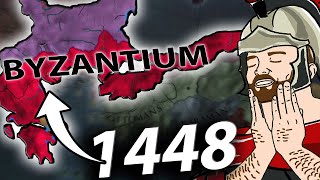 CRUSH THE OTTOMANS In 4 YEARS as Byzantium in EU4 [upl. by Annert654]