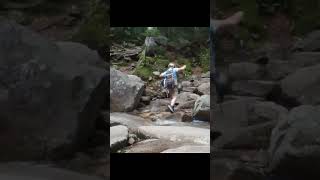 Cloudland Falls Franconia Ridge Loop Trail [upl. by Fanchan471]