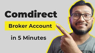 How to Open a Comdirect broker account for free  Investing in Germany [upl. by Iznik]