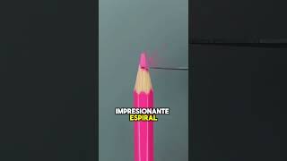 ¡Las Puntas de Lápiz Más Artísticas 😱 transformationofpencils [upl. by Ytitsahc]