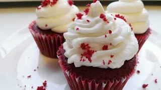 Red Velvet Cupcakes  Videorecept  CZ HD recipe [upl. by Tisdale919]