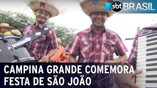 Faturamento dispara em Campina Grande com a volta da festa de São João  SBT Brasil 230622 [upl. by Meeker]