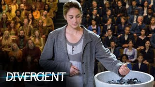 Tris Takes the Aptitude Test Scene  Divergent [upl. by Nivak]